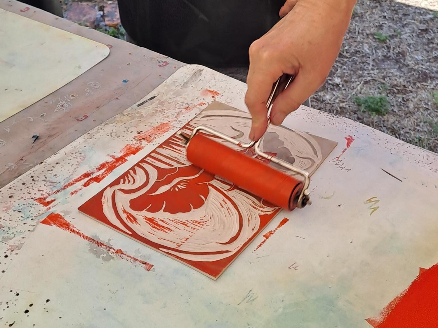 Atelier linogravure